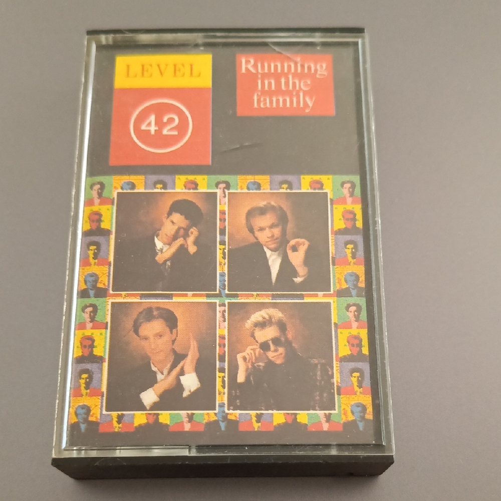 Level 42 Running in the Family Cassette Made in Yugoslavia